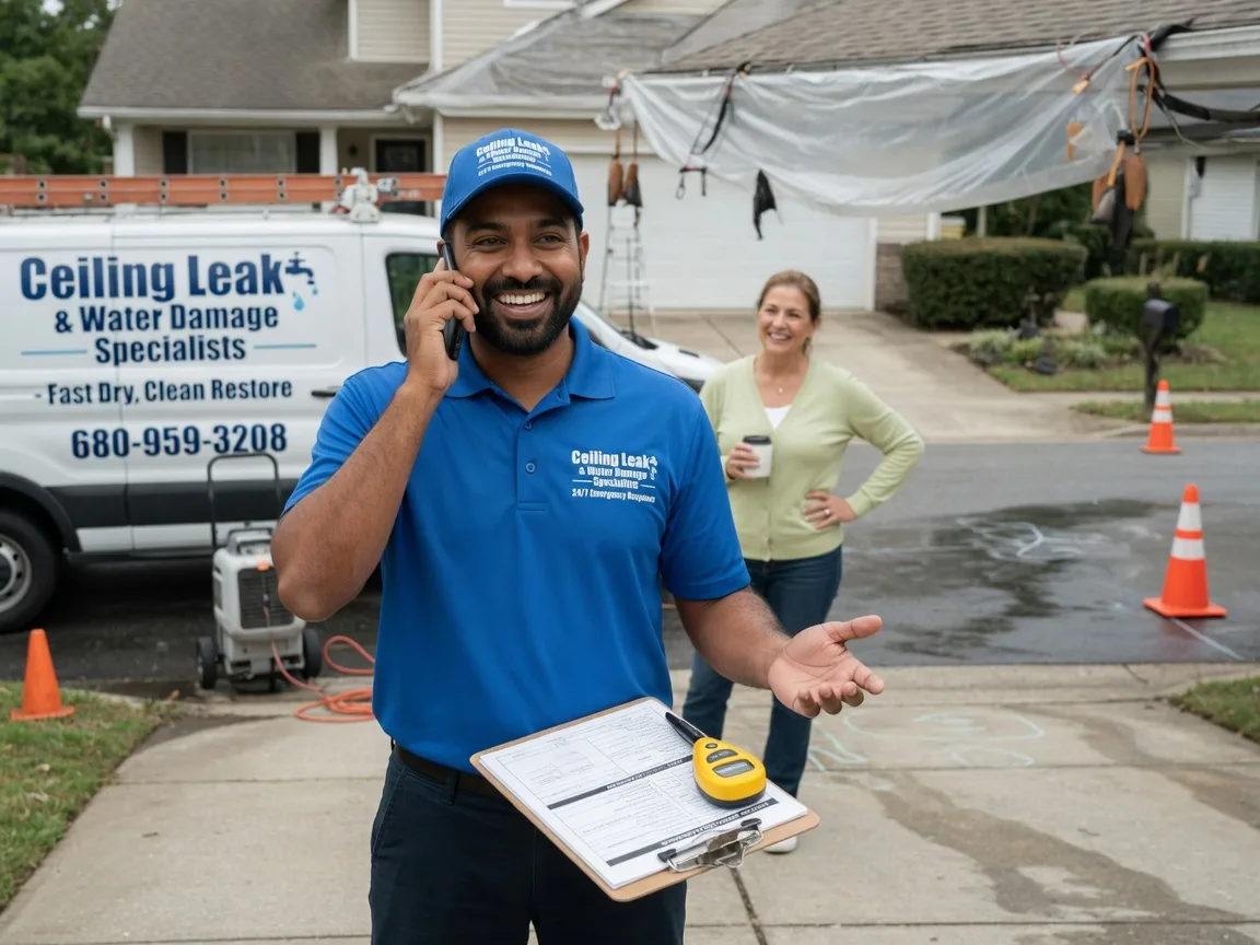 Ceiling Leak Cleanup Hartman, CO FAQs